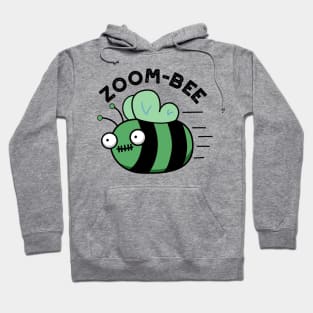 Zoom-bee Cute Halloween Zombie Bee Pun Hoodie